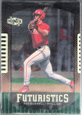 2000 UD Ionix Pat Burrell #79 Philadelphia Phillies front