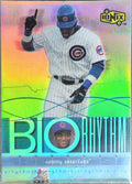 2000 UD Ionix Sammy Sosa #B3 BIOrhythm Chicago Cubs front