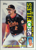 2026 Topps Gunnar Henderson #TP-4 Topps Profiles Baltimore Orioles front