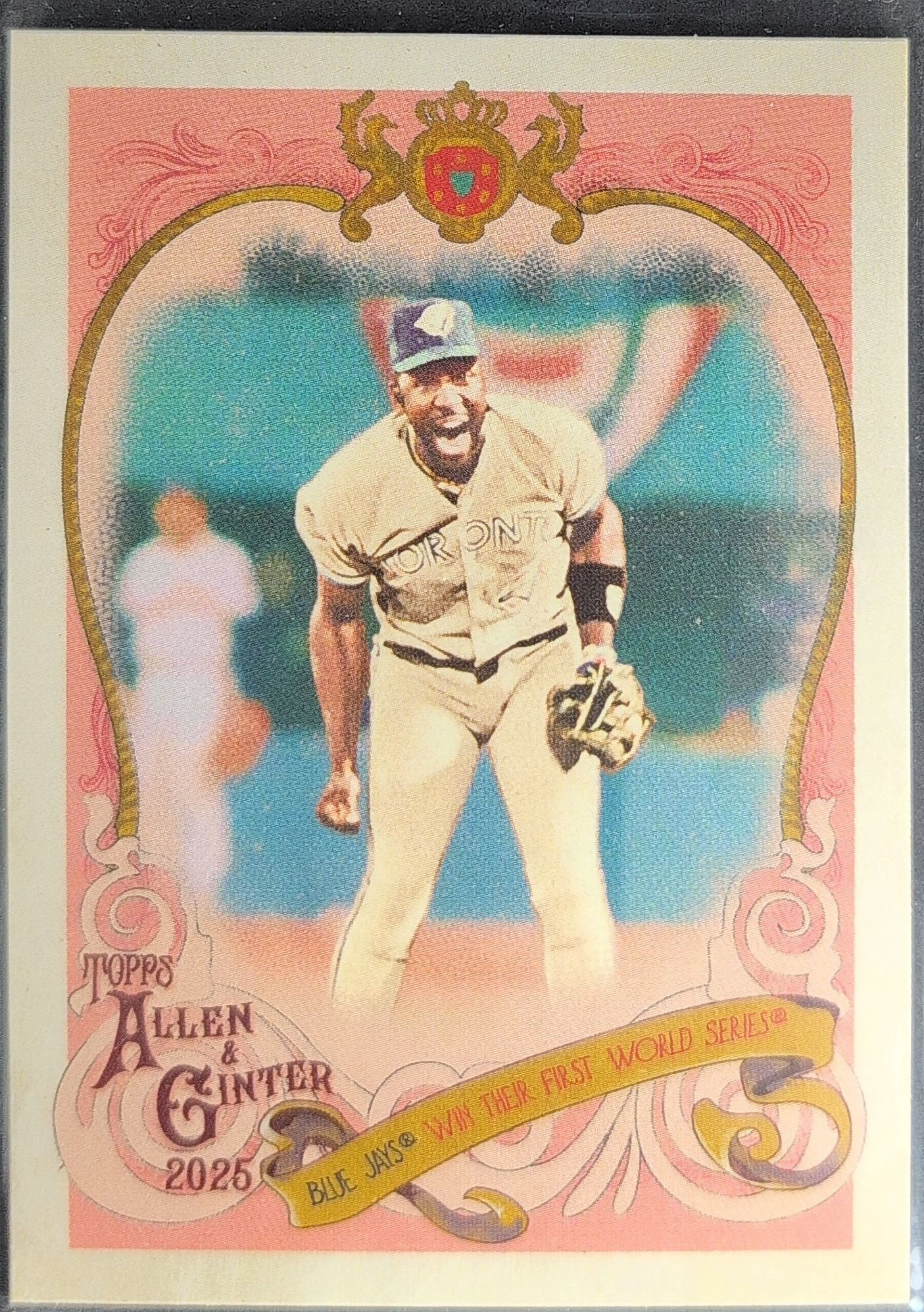 2025 Topps Allen & Ginter Joe Carter #SV-36 Sweet Victory Toronto Blue Jays front