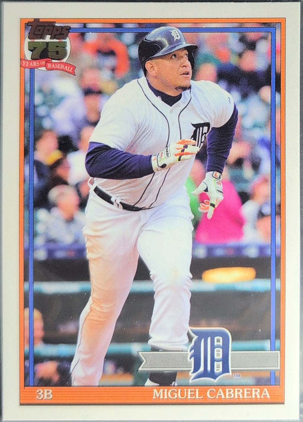 2026 Topps Miguel Cabrera #T91-47 1991 Topps Baseball 35th Anniversary (Series One) Detroit Tigers front