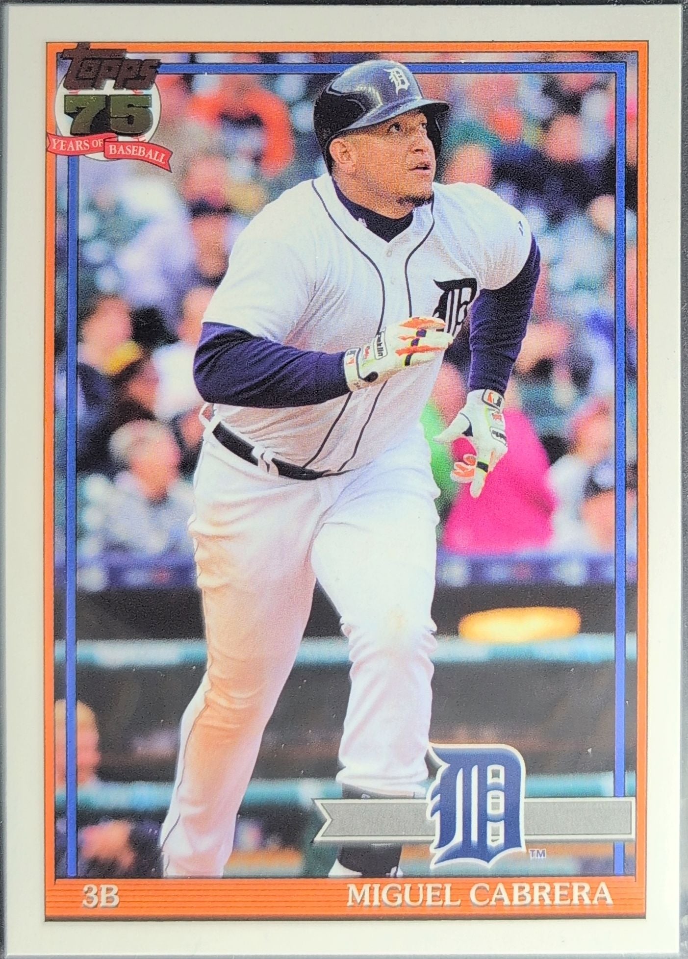2026 Topps Miguel Cabrera #T91-47 1991 Topps Baseball 35th Anniversary (Series One) Detroit Tigers front