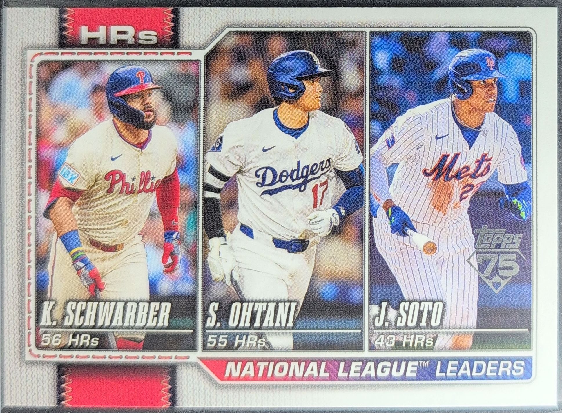 2026 Topps Kyle Schwarber / Shohei Ohtani / Juan Soto #84 Phillies, Dodgers, Mets front