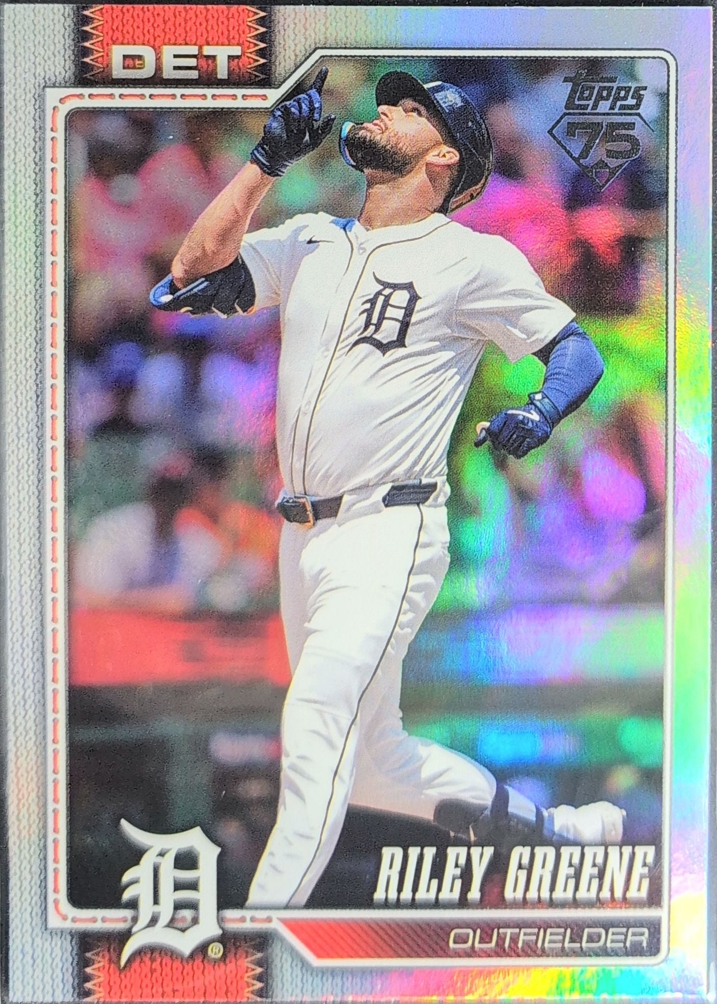 2026 Topps Riley Greene #209 Rainbow Foil Detroit Tigers front