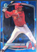 2025 Bowman Draft Sapphire Edition Joswa Lugo #BDC-24 Los Angeles Angels front