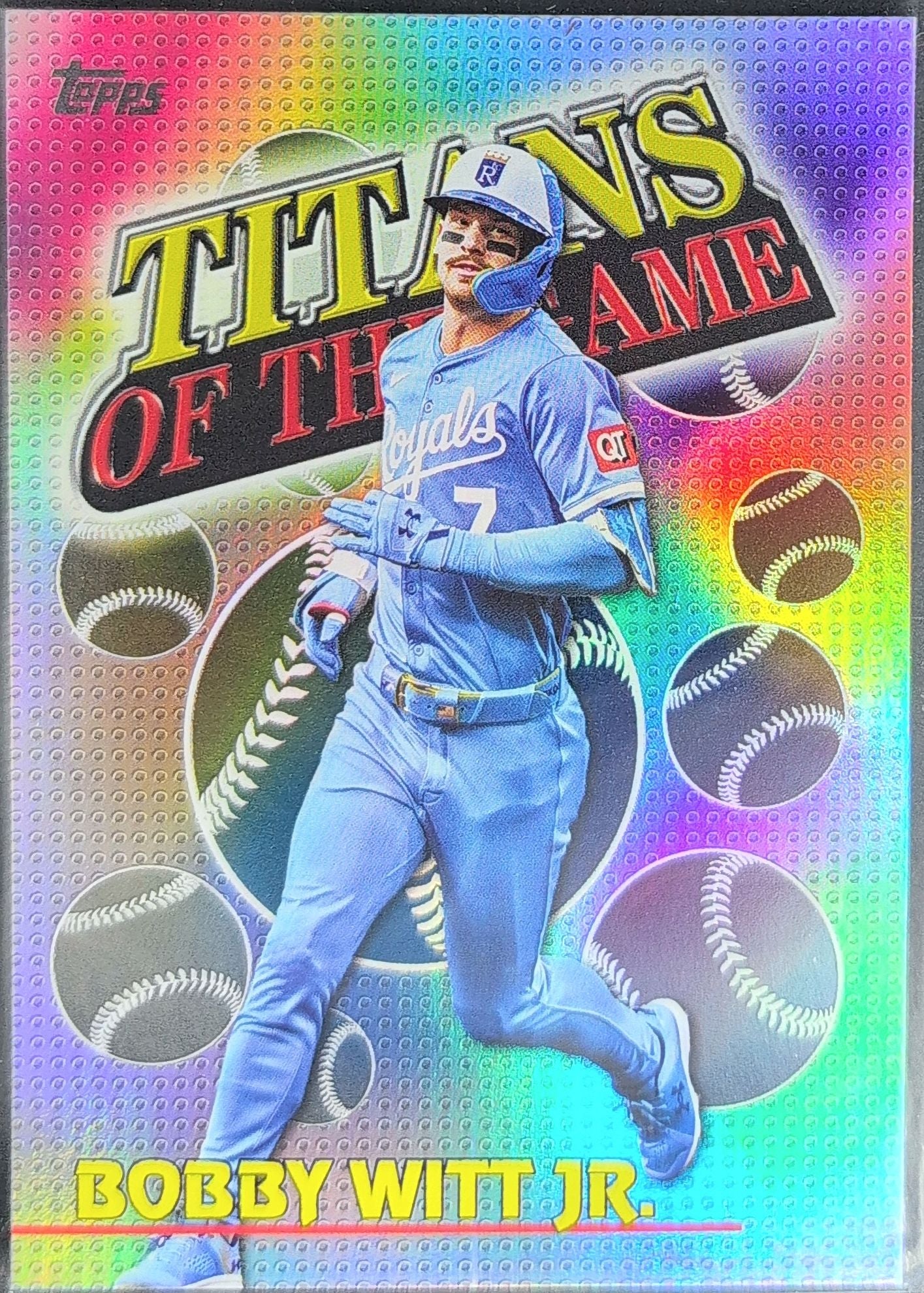 2026 Topps Bobby Witt Jr. #TOG-16 Titans of the Game Kansas City Royals front