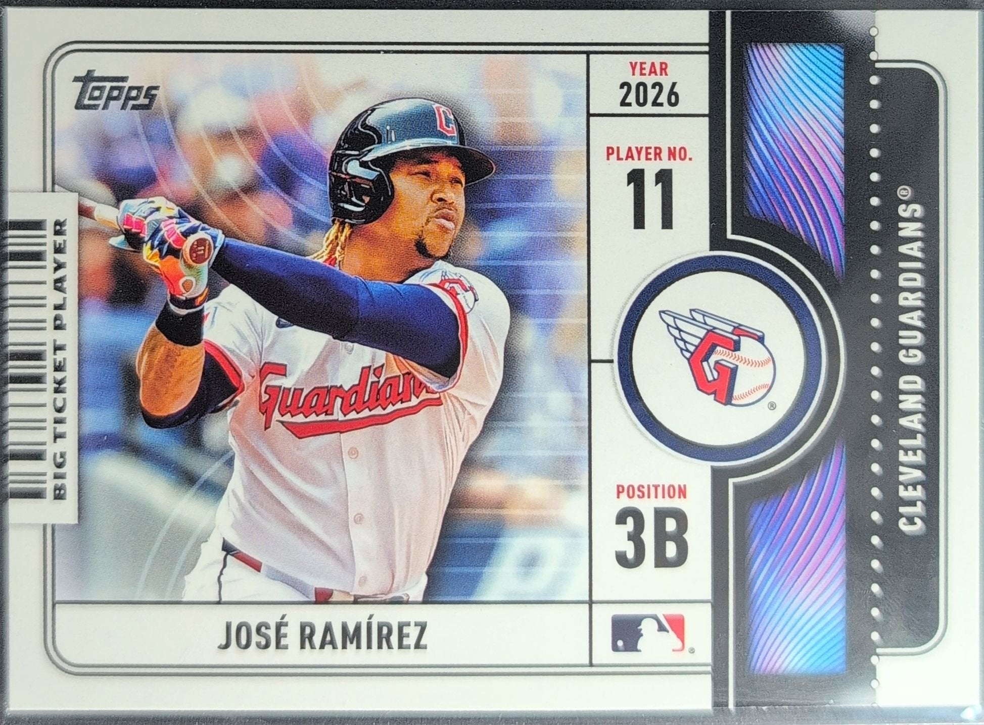 José Ramírez 2026 Topps #BTP-9 Big Ticket Players Cleveland Guardians - front image