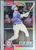 2026 Topps Dylan Crews #86 Sandglitter Washington Nationals front