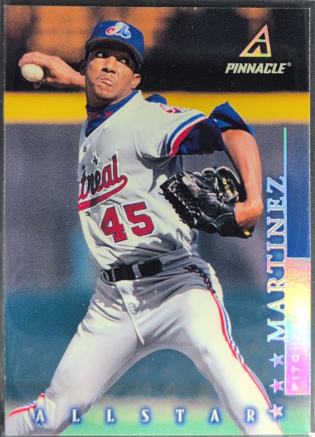 1998 Pinnacle Pedro Martinez #2 Montreal Expos front