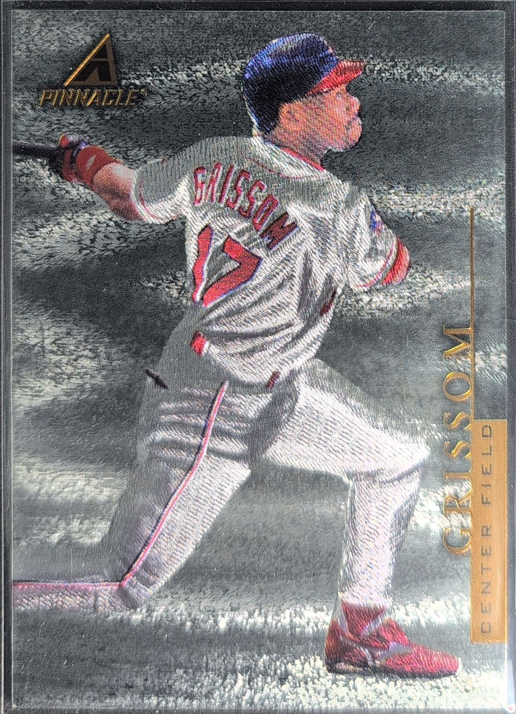 1998 Pinnacle Marquis Grissom #PP62 Museum Collection Cleveland Indians front