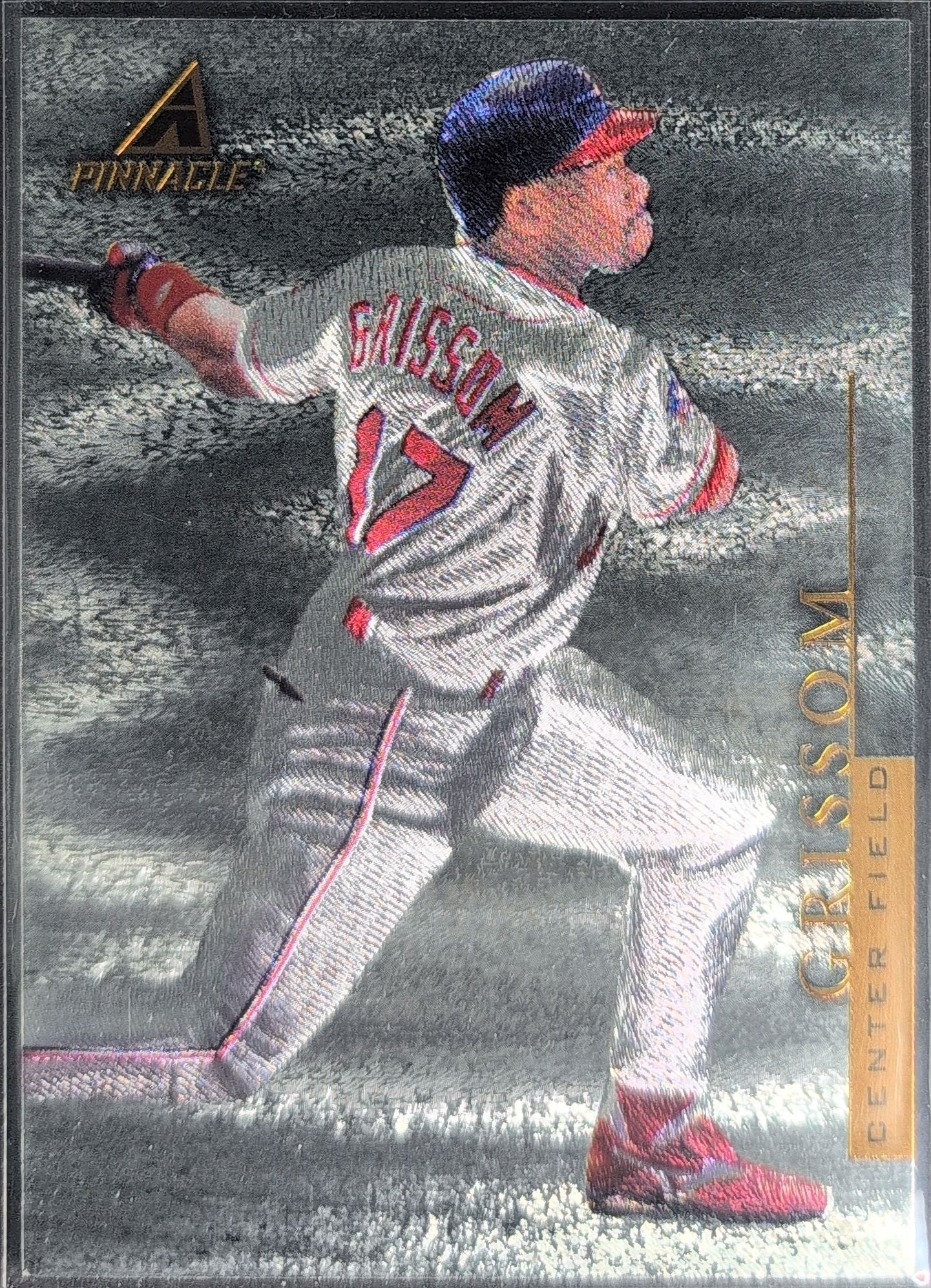 1998 Pinnacle Marquis Grissom #PP62 Museum Collection Cleveland Indians front