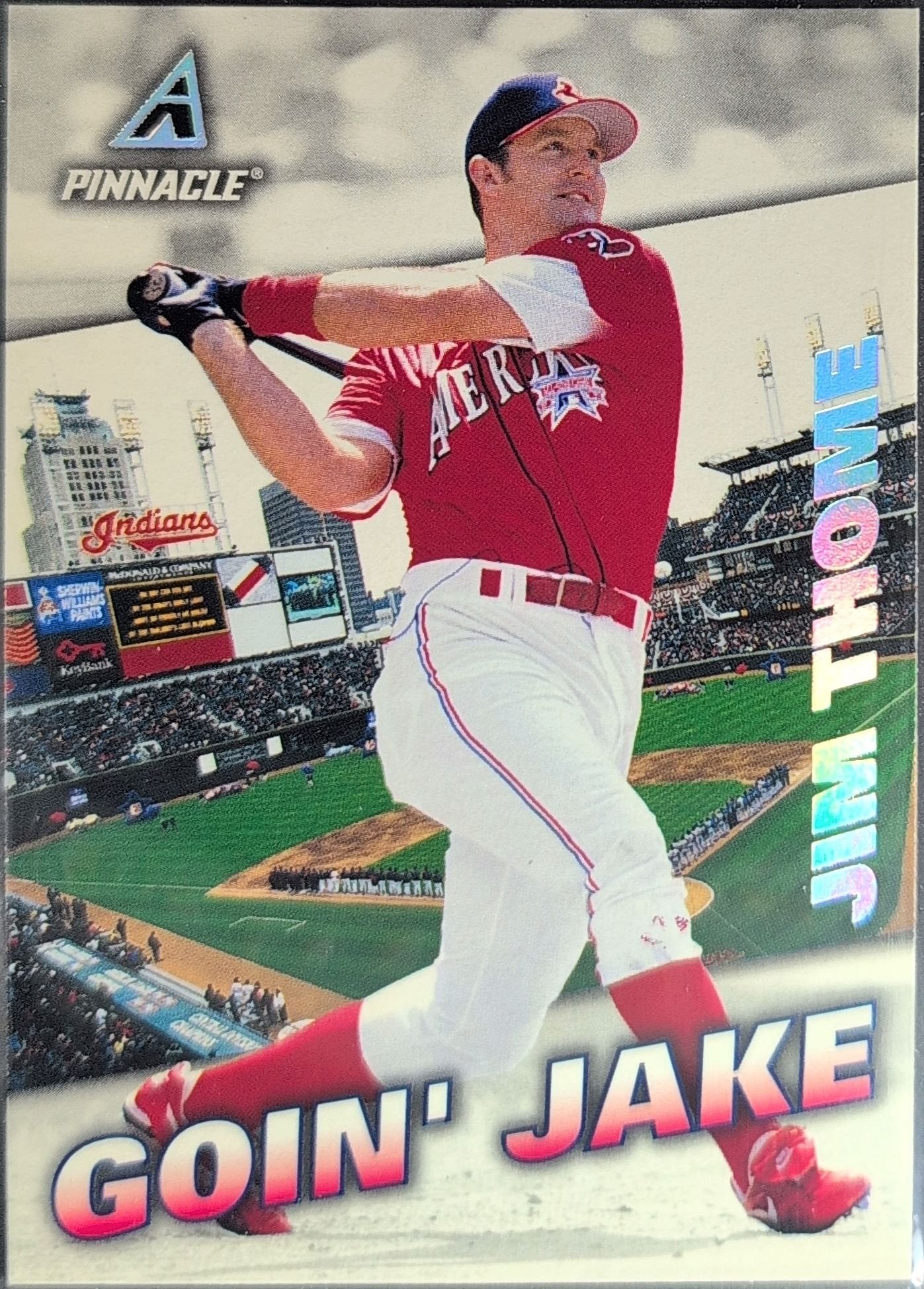 Jim Thome 1998 Pinnacle #196 Cleveland Indians - front image