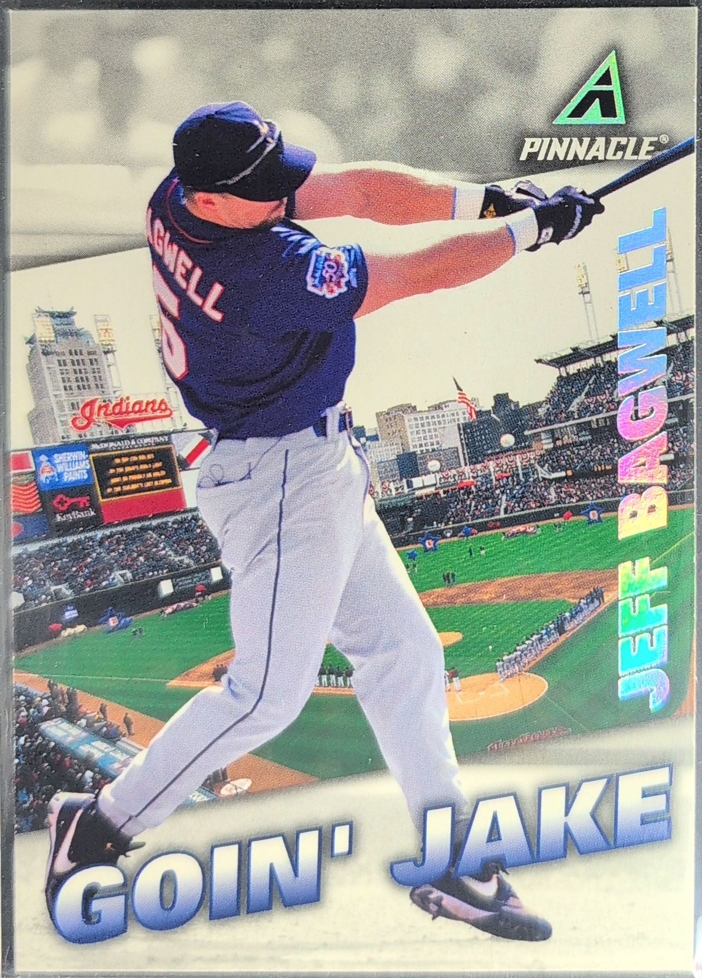 1998 Pinnacle Jeff Bagwell #192 Houston Astros front