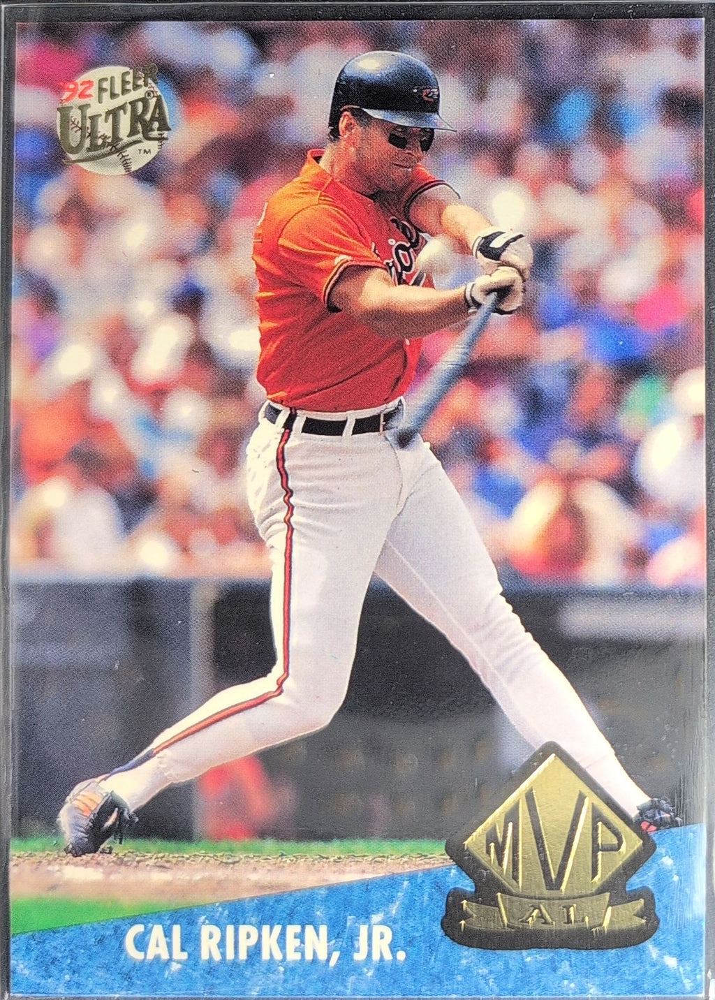 1992 Ultra Cal Ripken, Jr. #5 Award Winners Baltimore Orioles front