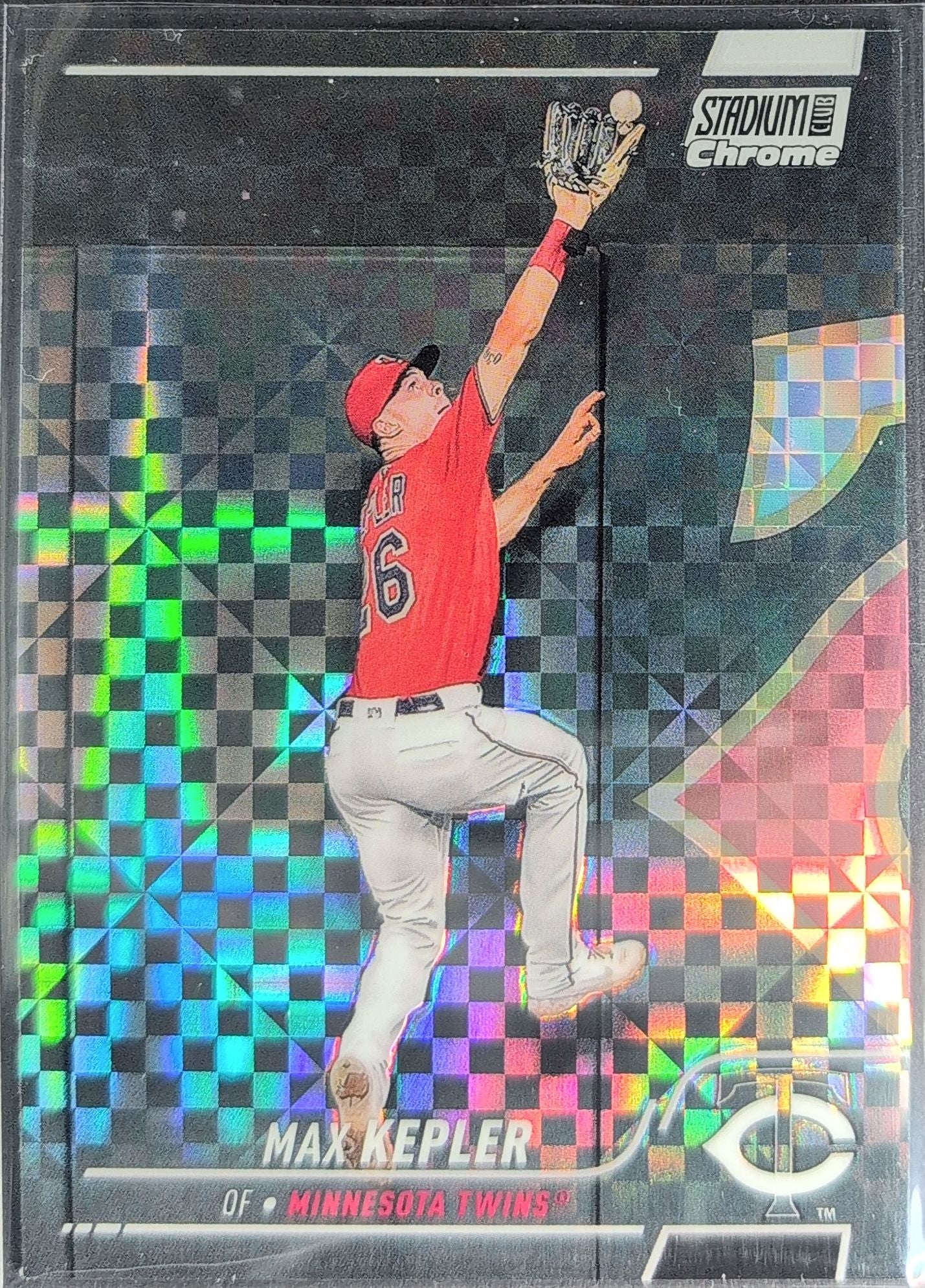 2022 Stadium Club Chrome Max Kepler #219 X-Fractor Minnesota Twins front
