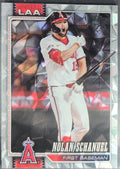 2026 Topps Nolan Schanuel #43 Diamante Foil Los Angeles Angels front