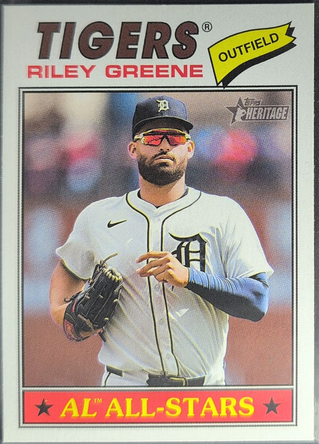 2026 Topps Heritage Riley Greene #152c Detroit Tigers front