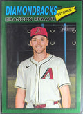 2026 Topps Heritage Brandon Pfaadt #126 Dark Green Arizona Diamondbacks front