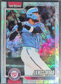 2026 Topps James Wood #349 Red Holo Foil SN Washington Nationals front