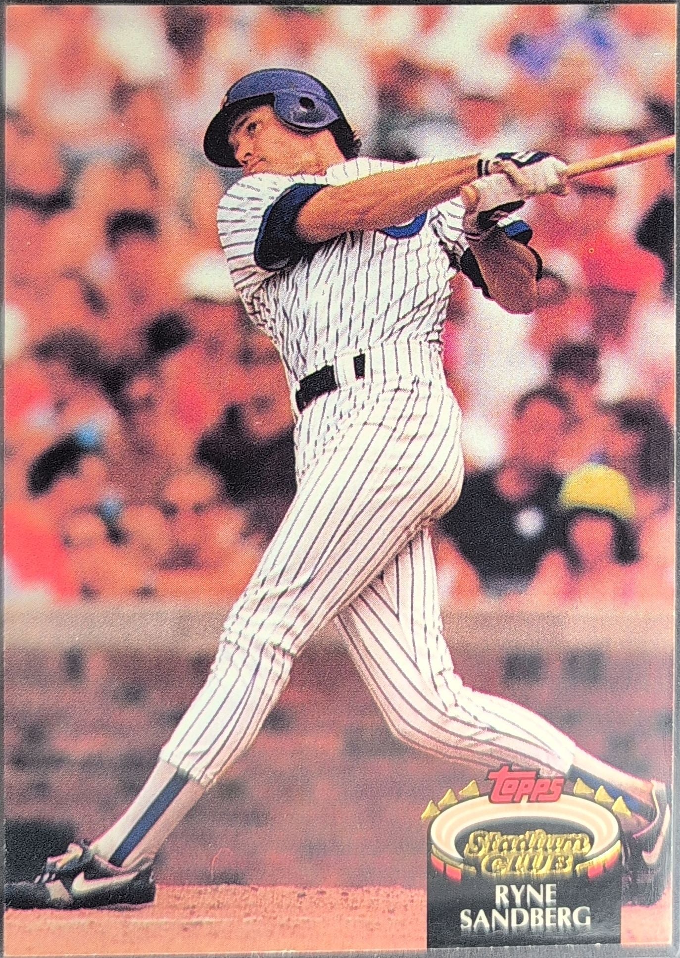 1992 Stadium Club Ryne Sandberg #50b Chicago Cubs front