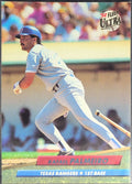 1992 Ultra Rafael Palmeiro #136 Texas Rangers front
