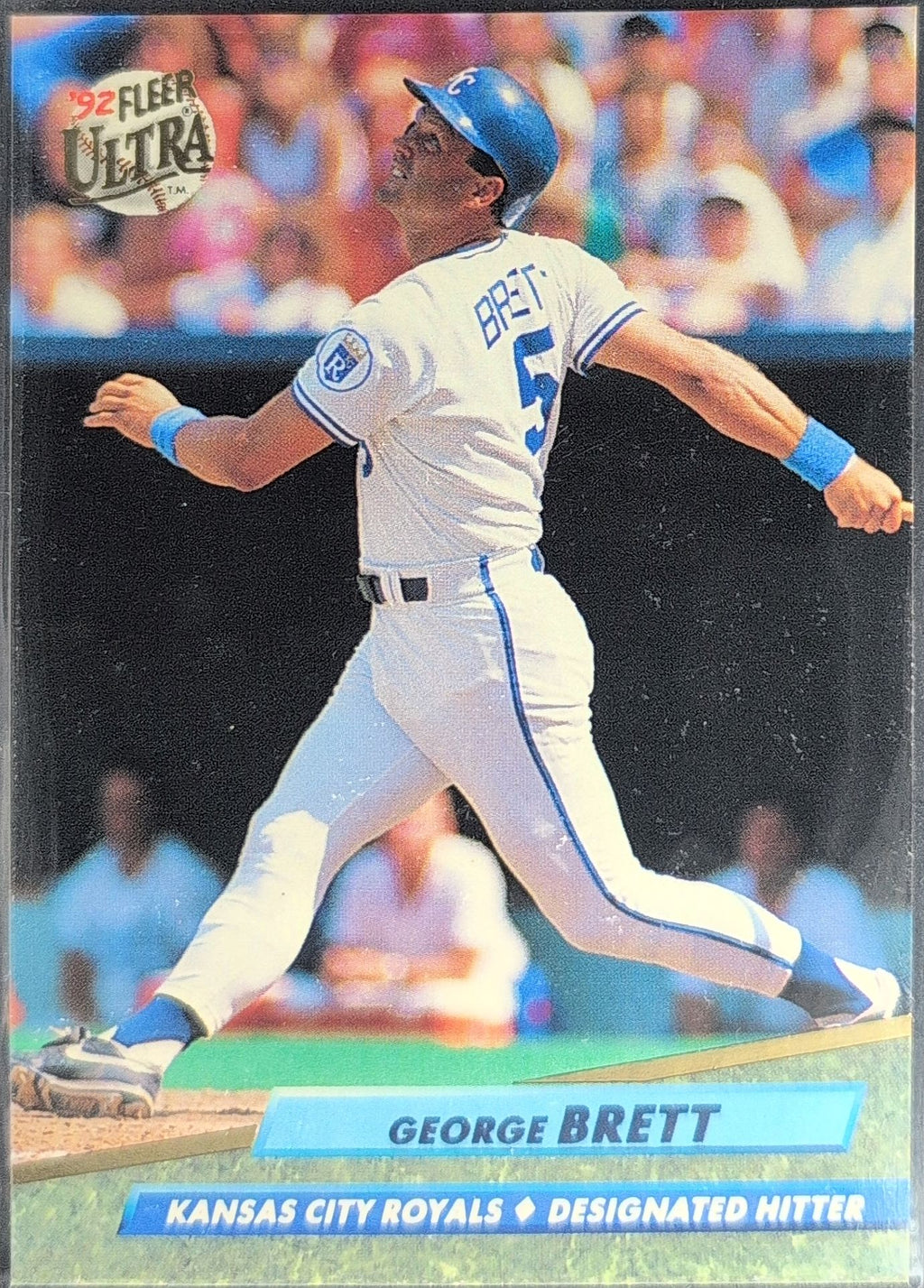 1992 Ultra George Brett #68 Kansas City Royals front