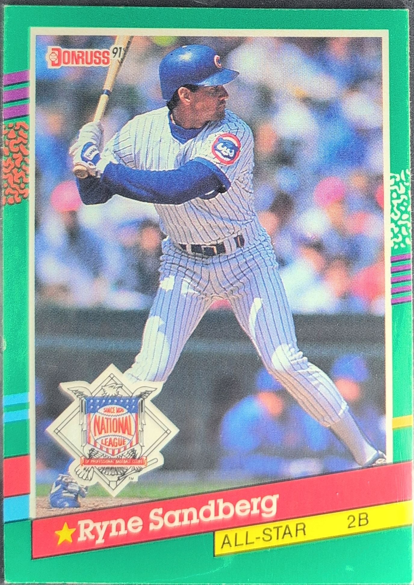 1991 Donruss Ryne Sandberg #433 Chicago Cubs front