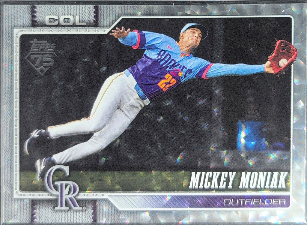 2026 Topps Mickey Moniak #195 Colorado Rockies front