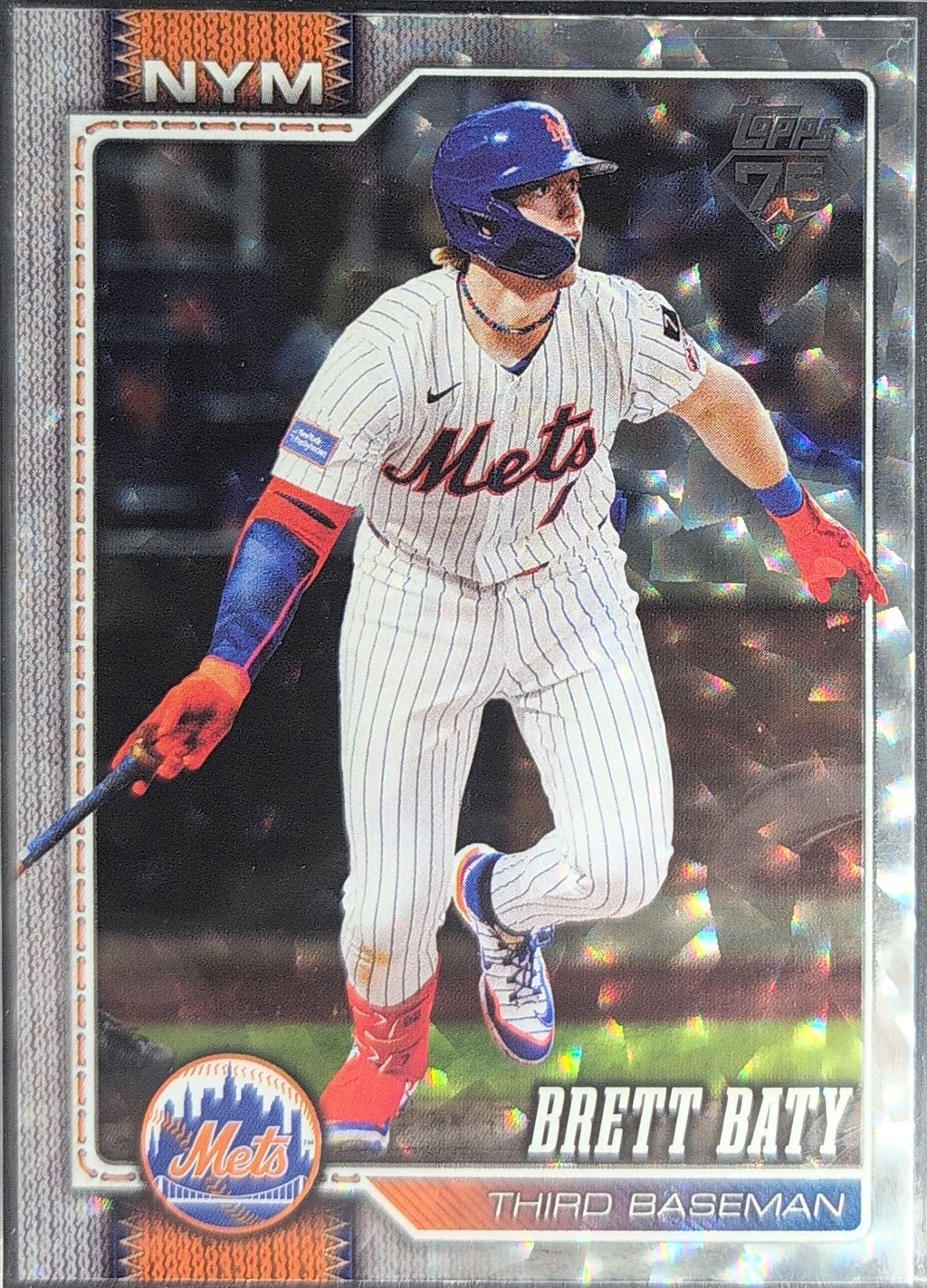 2026 Topps Brett Baty #347 New York Mets front
