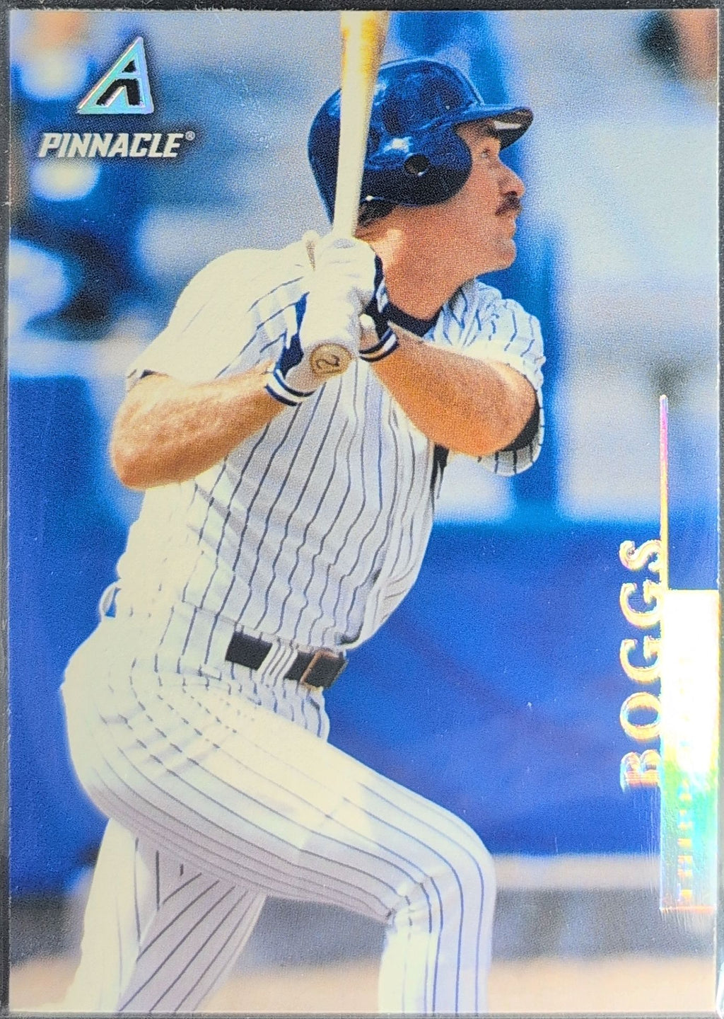 1998 Pinnacle Wade Boggs #43 Home Stats New York Yankees front