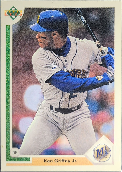 1991 Upper Deck Ken Griffey Jr. #555b Seattle Mariners front