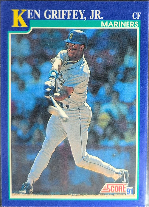 1991 Score Ken Griffey, Jr. #2 Seattle Mariners front