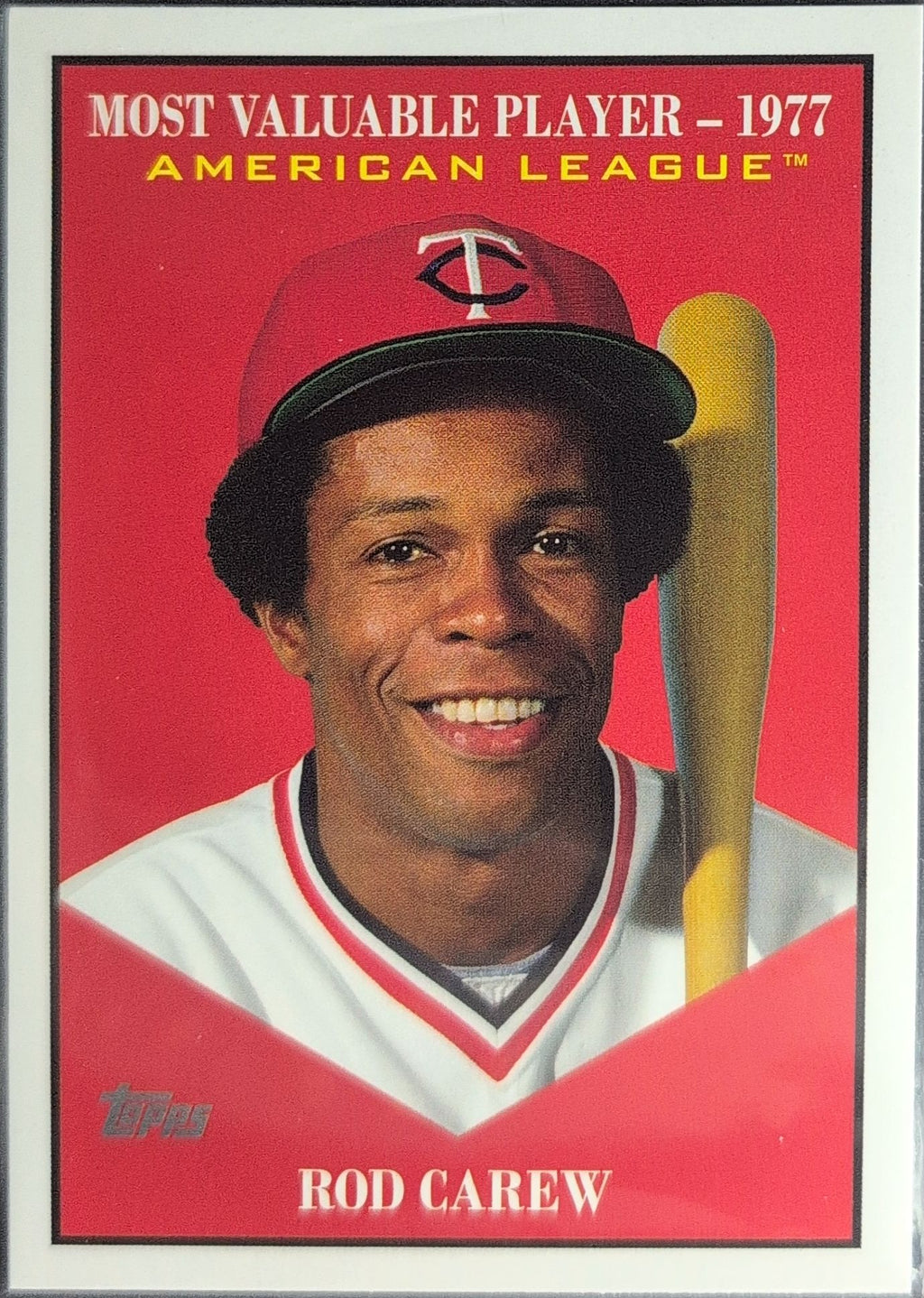2025 Topps Update Rod Carew #MV-29 Most Valuable Minnesota Twins front