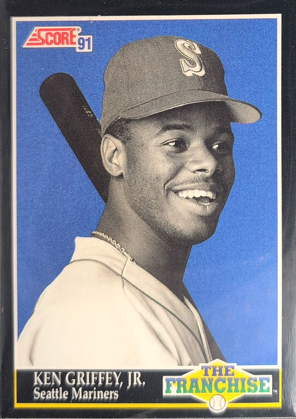 1991 Score Ken Griffey, Jr. #858 Seattle Mariners front