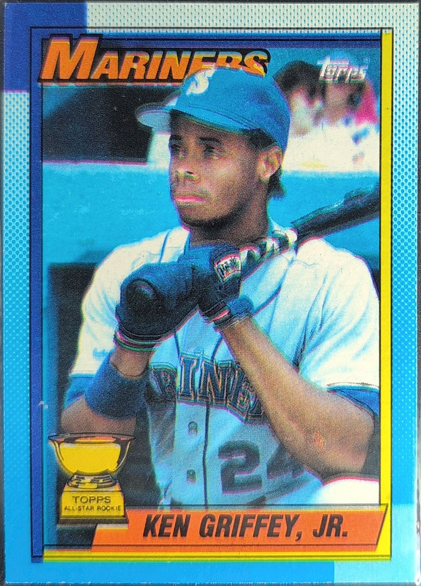 Ken Griffey, Jr. 1990 Topps DoubleHeaders #NNO Seattle Mariners