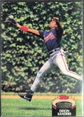 1992 Stadium Club Deion Sanders #15 Atlanta Braves front