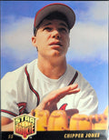 1993 Upper Deck Chipper Jones #24 Atlanta Braves front