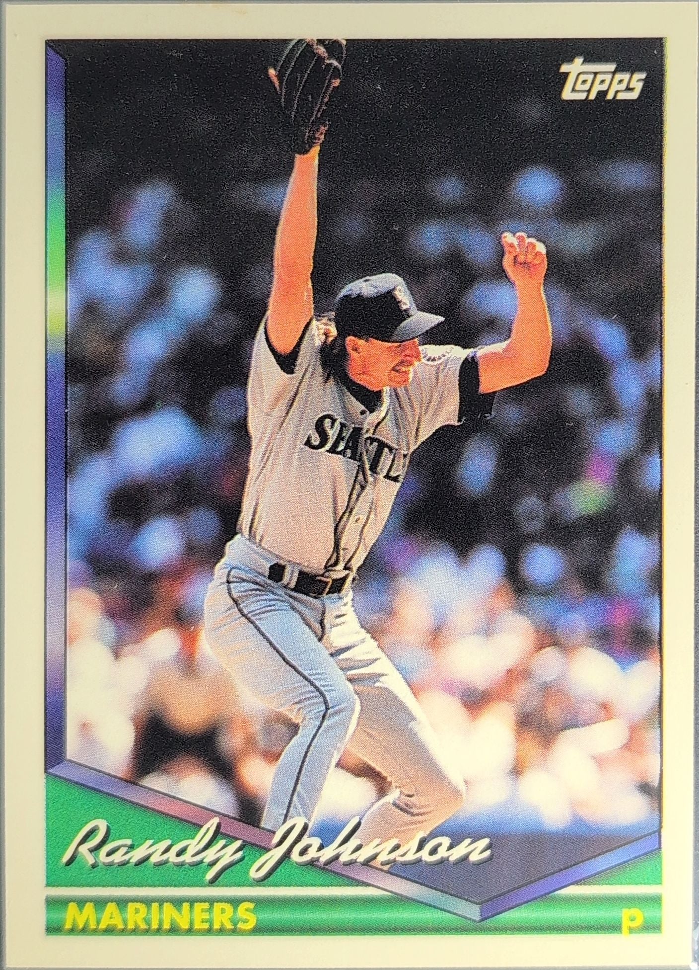 1994 Topps Randy Johnson #290 Seattle Mariners front