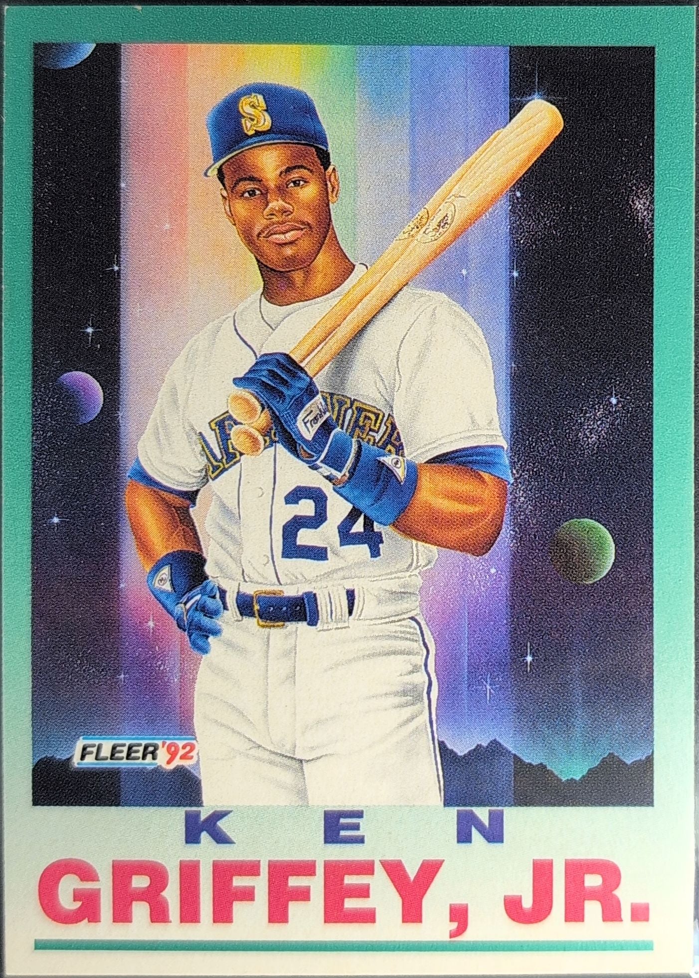 Ken Griffey, Jr. 1992 Fleer #709 Seattle Mariners