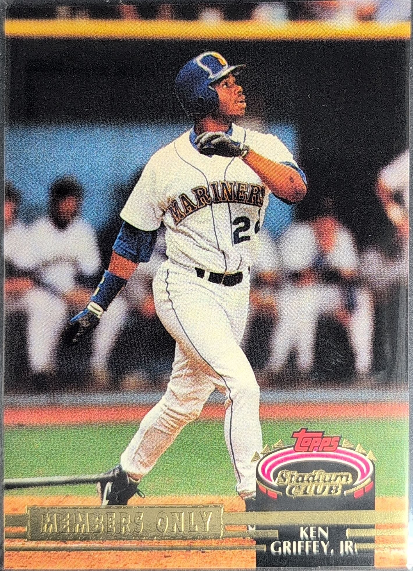 1992 Stadium Club Members Only Ken Griffey Jr. #NNO Seattle Mariners front