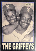 1991 Score The Griffeys #841 Seattle Mariners front
