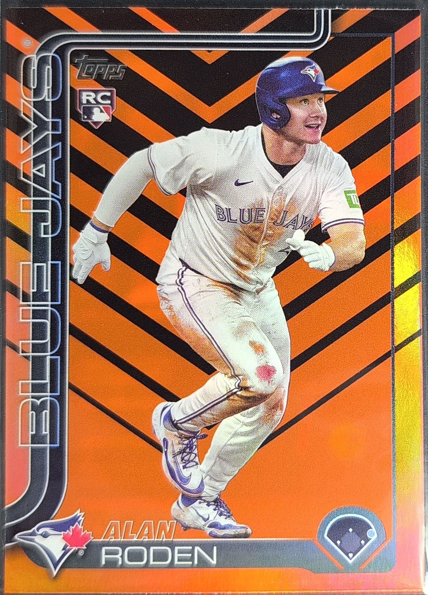 Alan Roden 2025 Topps Update #US251 Holiday Rookie RC Toronto Blue Jays - front image