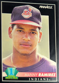 Manny Ramirez 1992 Pinnacle #295 Rookie RC Cleveland Indians - front image