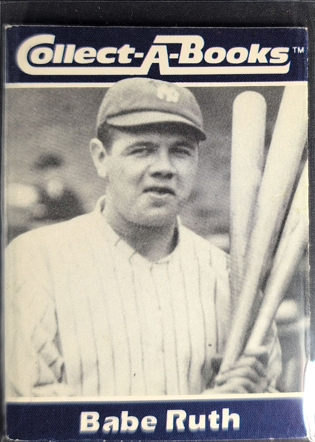 1990 Collect-A-Books Babe Ruth #10 New York Yankees front