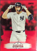 2025 Stadium Club Giancarlo Stanton #104 Red Foil New York Yankees front