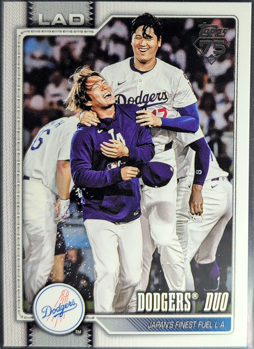 2026 Topps Dodgers Duo #265 Los Angeles Dodgers front