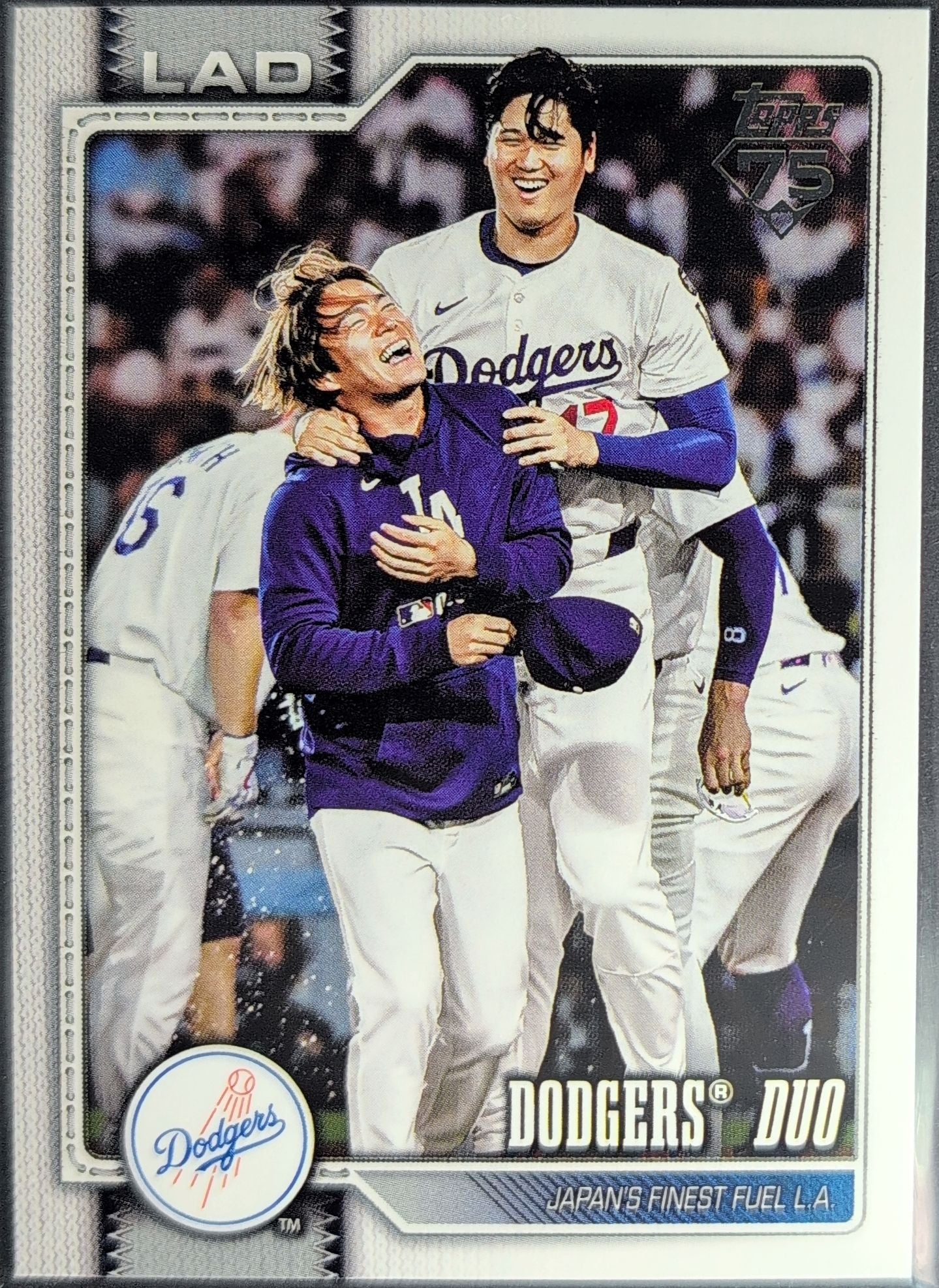 2026 Topps Dodgers Duo #265 Los Angeles Dodgers front