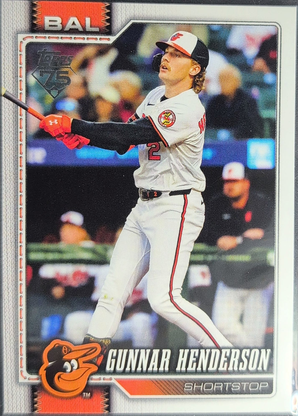 2026 Topps Gunnar Henderson #46 Baltimore Orioles front