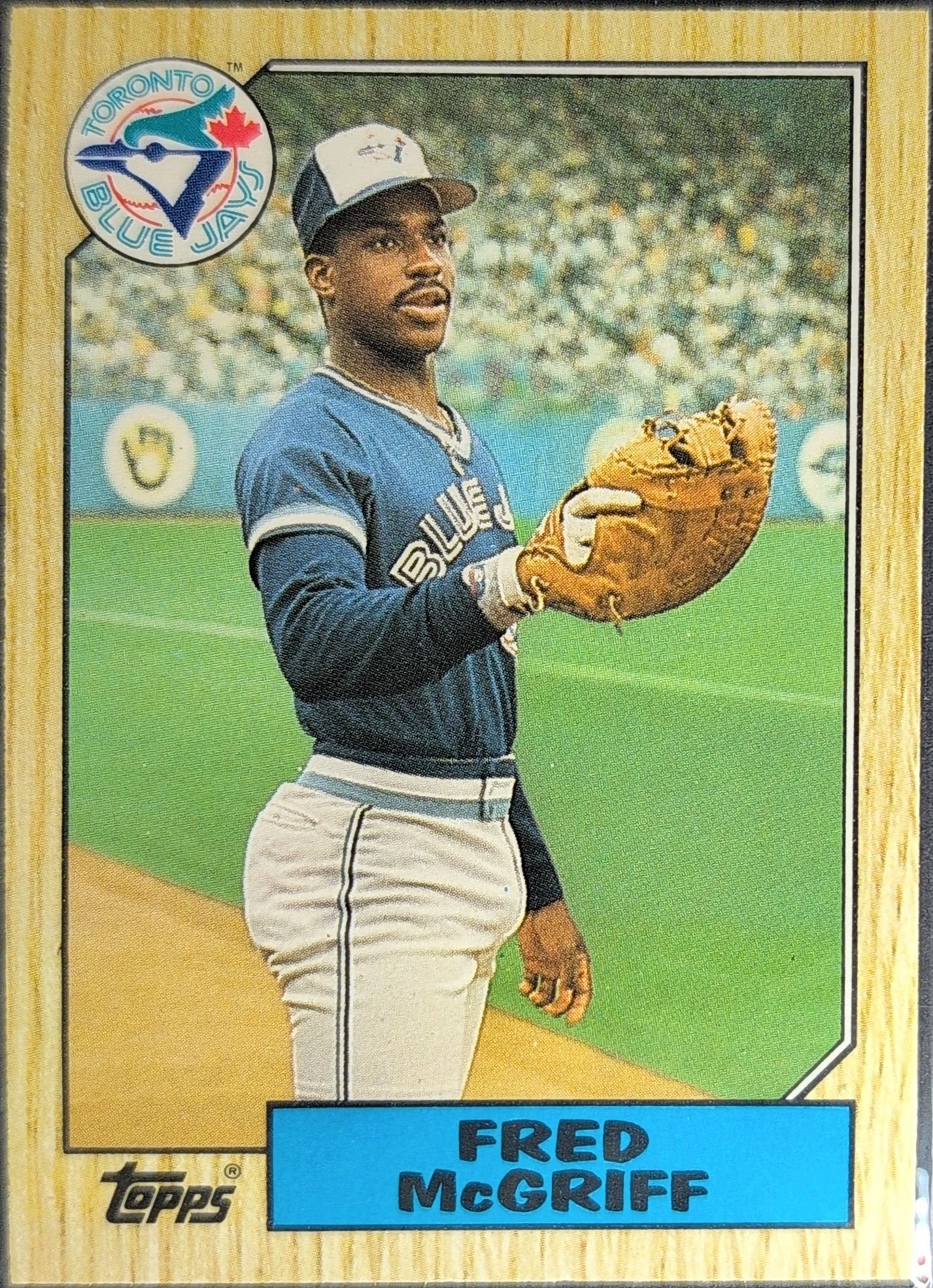 Fred McGriff 1987 Topps Traded #74T Toronto Blue Jays - front image