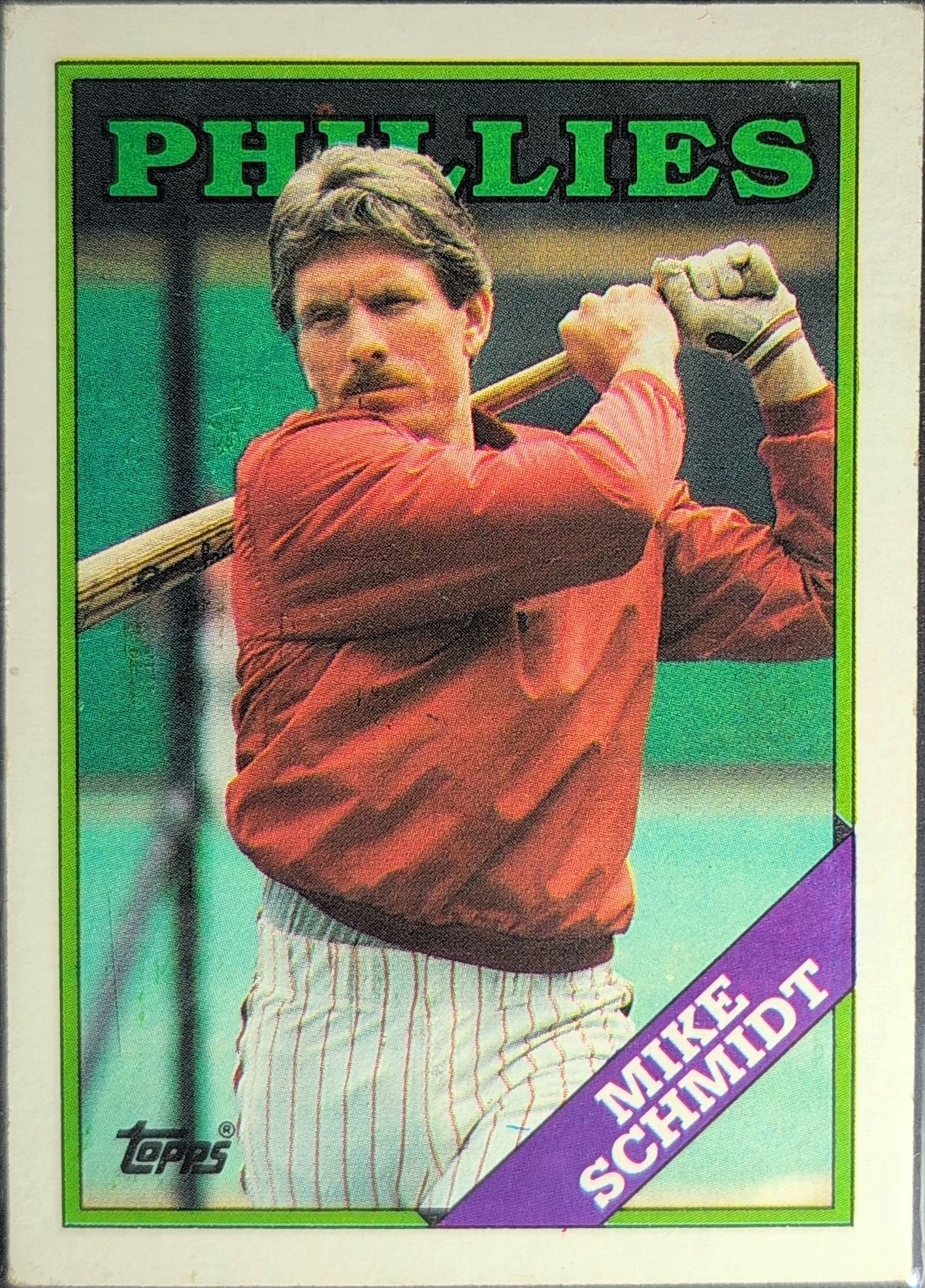 Mike Schmidt 1988 Topps #600 Philadelphia Phillies - front image